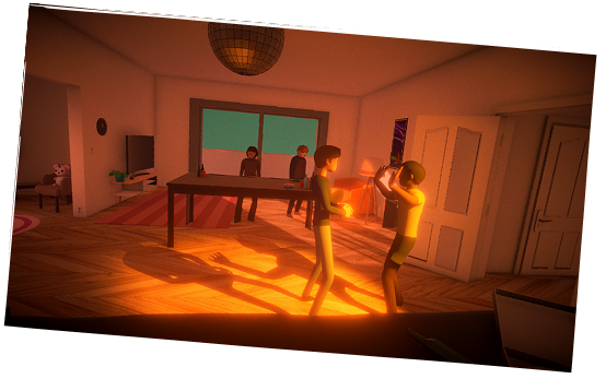 Environnement de jeu 3D
